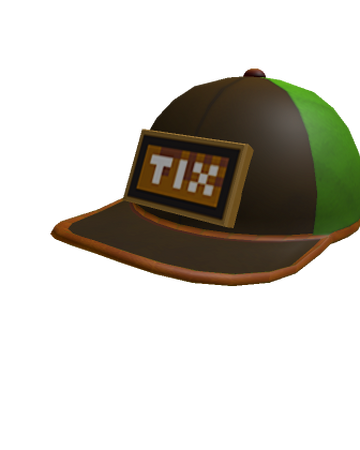 Tix Cap Special Edition Roblox Wiki Fandom - roblox tix hat