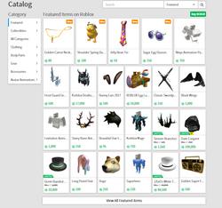 Roblox Free Catalog