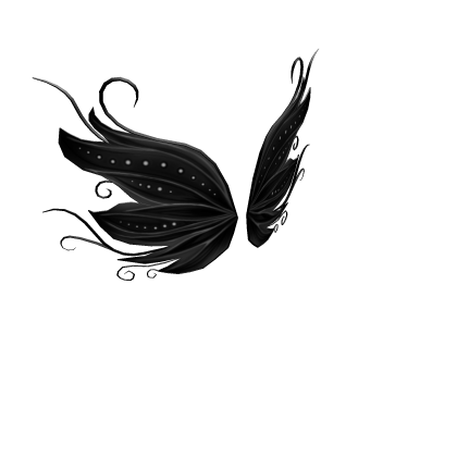 Catalog Black Fairy Wings Roblox Wikia Fandom - black aesthetic decals roblox