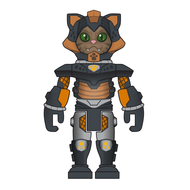 Cats In Space Sergeant Tabbs Roblox Wikia Fandom - amazon com roblox cats in space sergeant tabbs 2 75 inch