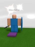 Mechanism to hire a Soldier