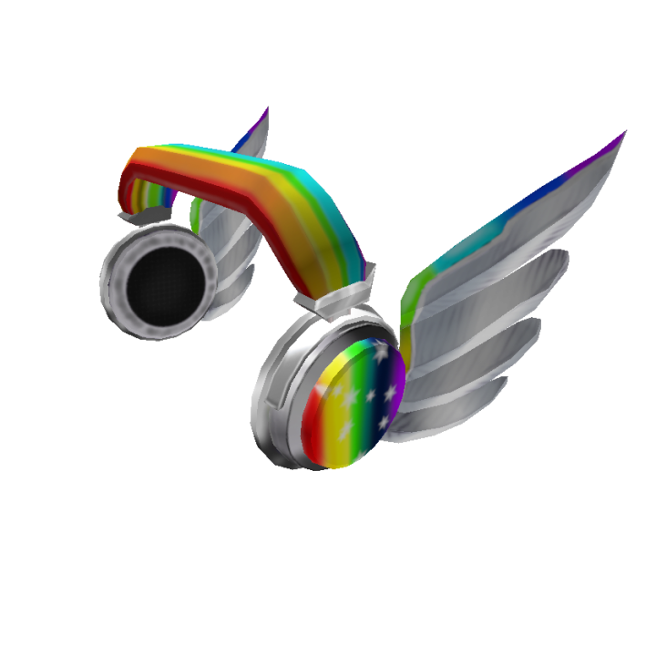 rainbow headphones roblox