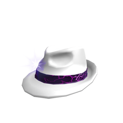 Purple Banded Boss White Hat Roblox Wiki Fandom - purplebucket hat name roblox