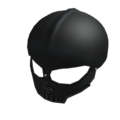 Catalog Black Skull Helmet Roblox Wikia Fandom - skull scarf roblox wiki