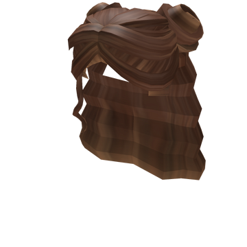 Christmas Wavy Brown Hair - Roblox