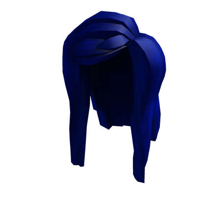 Blue Hair With Bow - Roblox Transparent PNG - 420x420 - Free