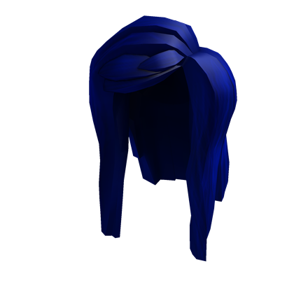 Blue Wavy Girl Hair - Roblox