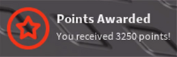Player Points Roblox Wiki Fandom - how many points for 25.00 in roblox
