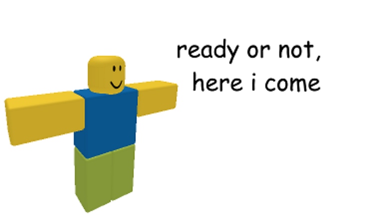 T-POSE MEME - ROBLOX 