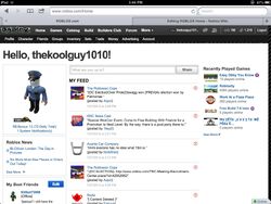 Roblox Homepage Roblox Wiki Fandom - roblox home page 2014