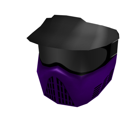 roblox blue paintball mask