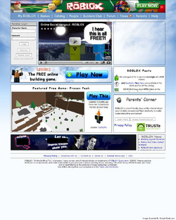 Timeline Of Roblox History 2009 Roblox Wiki Fandom - roblox website 2009