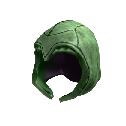 green hood roblox hat