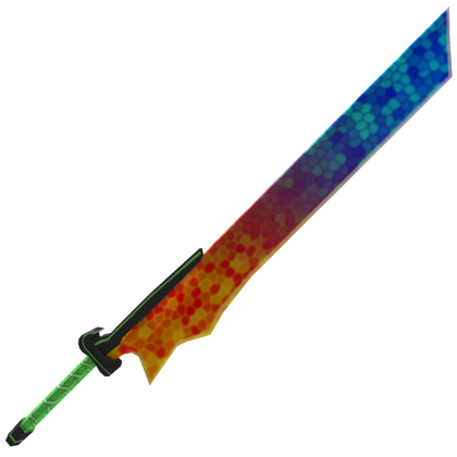 Omega Rainbow Sword Roblox Wiki Fandom - omega rainbow sword roblox id