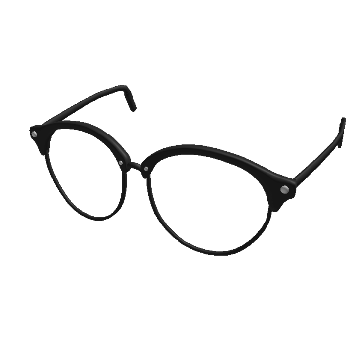 Catalog Black Vintage Glasses Roblox Wikia Fandom - roblox vintage glasses front view