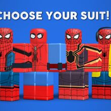 Spider Man Homecoming Roblox Wikia Fandom - roblox events how to get spider man s mask from heroes of