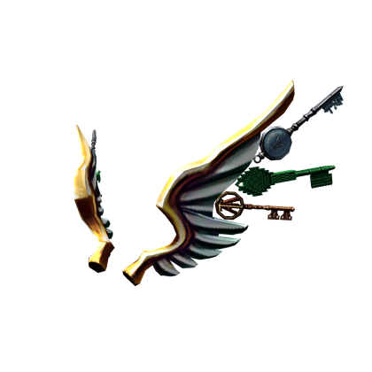 Catalog Golden Wings Of The Pathfinder Roblox Wikia Fandom - roblox wings key