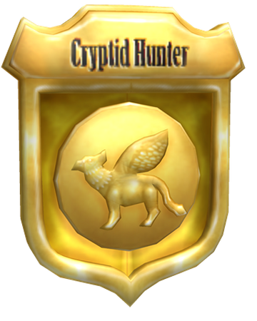 Catalog Cryptid Hunter Badge Roblox Wikia Fandom - badge roblox wikia fandom