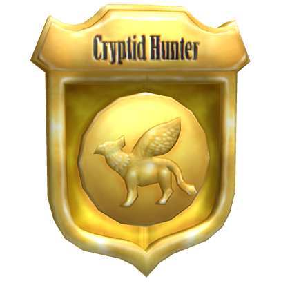 Catalog Cryptid Hunter Badge Roblox Wikia Fandom - badge hunt roblox