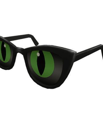 Catalog Green Cat Eye Glasses Roblox Wikia Fandom - flame vision goggles roblox wikia fandom powered by wikia