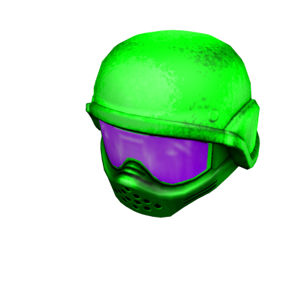 Neon Green Paintball Mask Roblox Wiki Fandom - black paintball mask roblox