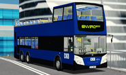 開篷版ADL Enviro500（4EN3／NX2833）行走633線