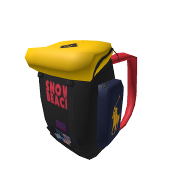 Snow top beach backpack