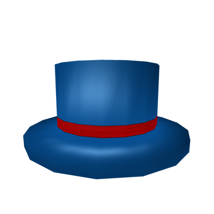 Blue Top Hat - Roblox