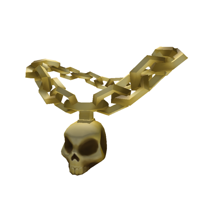Catalog Gold Skull Chain Roblox Wikia Fandom - gold roblox chain