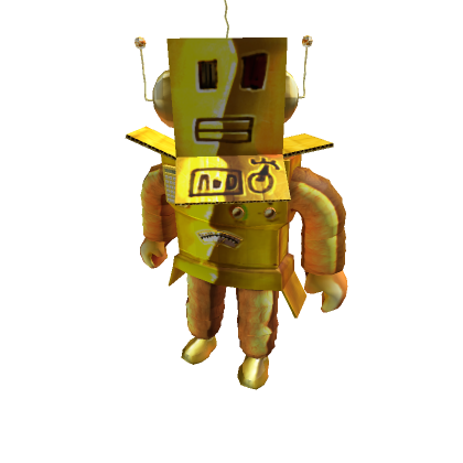 Stirre Downtown Fortolke Catalog:Golden Mr. Robot | Roblox Wiki | Fandom