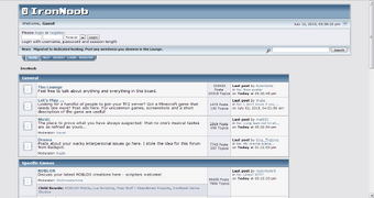 Ironnoob Forums Roblox Wikia Fandom - roblox forums are gone
