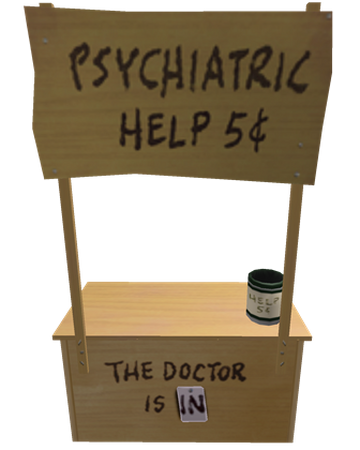 Catalog Lucy S Psychiatry Booth Roblox Wikia Fandom - photo booth roblox