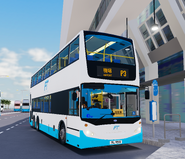 永巴派出Enviro500 (RL9511) 行走P3線