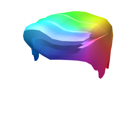 Stylized Rainbow Hair Roblox Wiki Fandom - rainbow hair extensions roblox