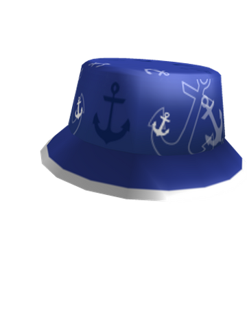Blue bucket hat roblox clearance