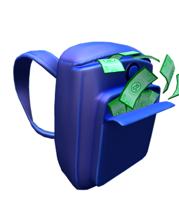 Blue Robux Backpack Roblox Wiki Fandom - blue robux backpack