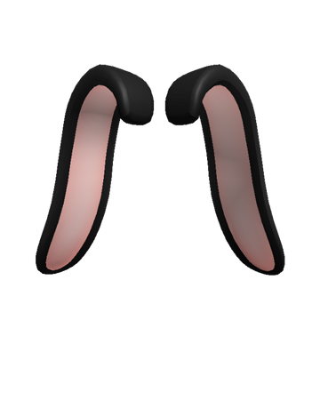 Catalog Cutest Bunny Ears In Black Roblox Wikia Fandom - bunny ears roblox avatar