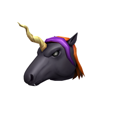 Catalog Halloween Unicorn Head Roblox Wikia Fandom - roblox unicorn head