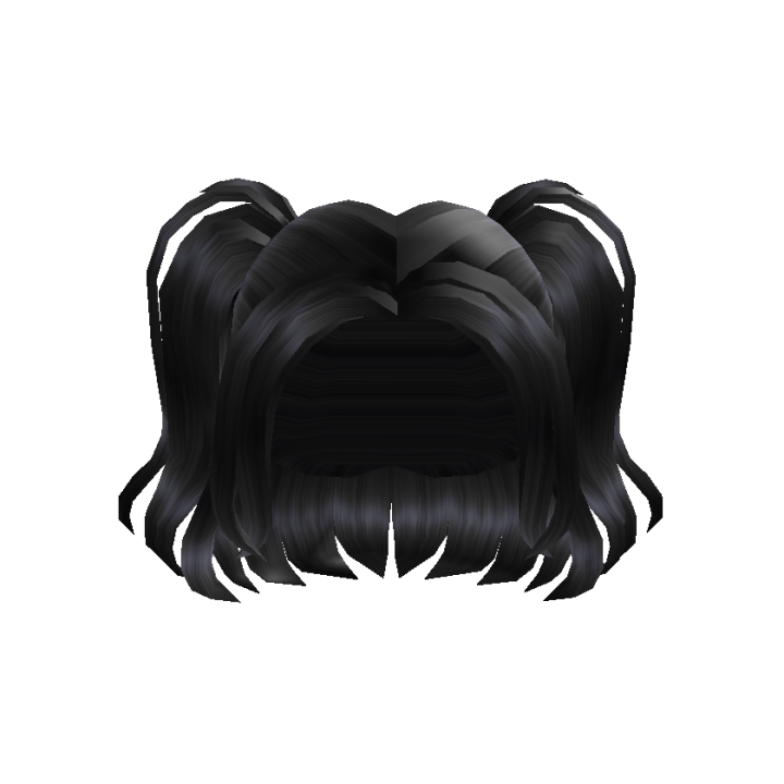 Catalog Punk Pigtails Black Roblox Wikia Fandom - pigtails roblox