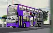 紫荊巴士派出Enviro500 MMC 12.8米 (VB570) 行走288P線