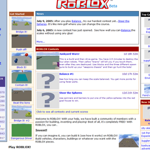 Timeline Of Roblox History 2004 2006 Roblox Wikia Fandom - roblox 2005 accounts