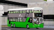 84C綫用車富豪B8L（9781/ZA7922）剛抵達峰林邨總站
