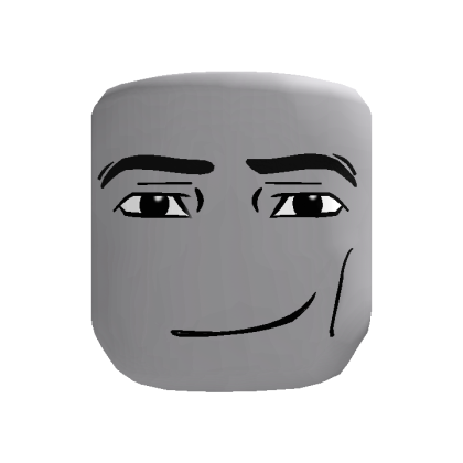 Roblox Face Smiley Avatar, Face, text, people, video Game png