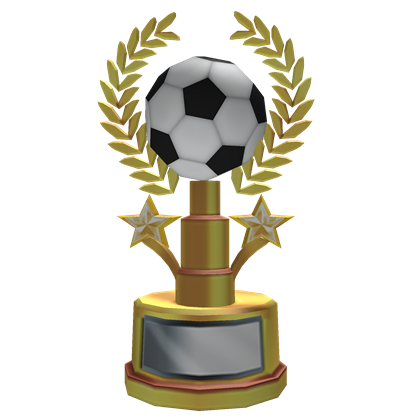 Catalog Golden Soccer Trophy Roblox Wikia Fandom - soccer simulator roblox