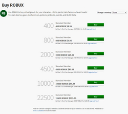 Contas Robux (400, 800, 1700, 4500) - Roblox - Outros jogos Roblox