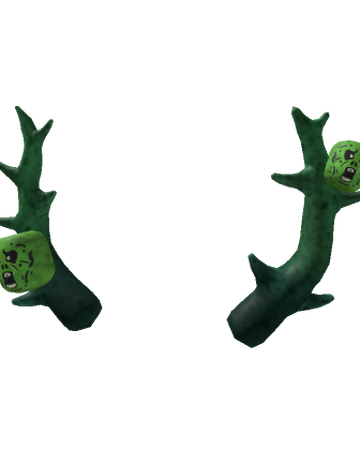 Catalog Antlers Of Undead Wrath Roblox Wikia Fandom - green roblox antlers