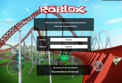 Maintenance Roblox Wiki Fandom - why does roblox lose connection