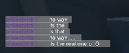 O estilo de chat que é o mesmo que o de 2006, exceto a fonte Arial. Usado de outubro de 2009 a dezembro de 2012.