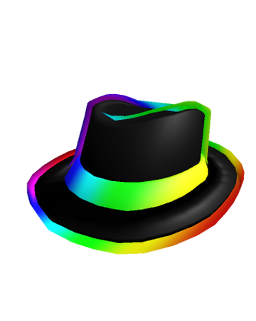 Catalog Cartoony Rainbow Fedora Roblox Wikia Fandom