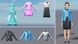 Layered clothing example